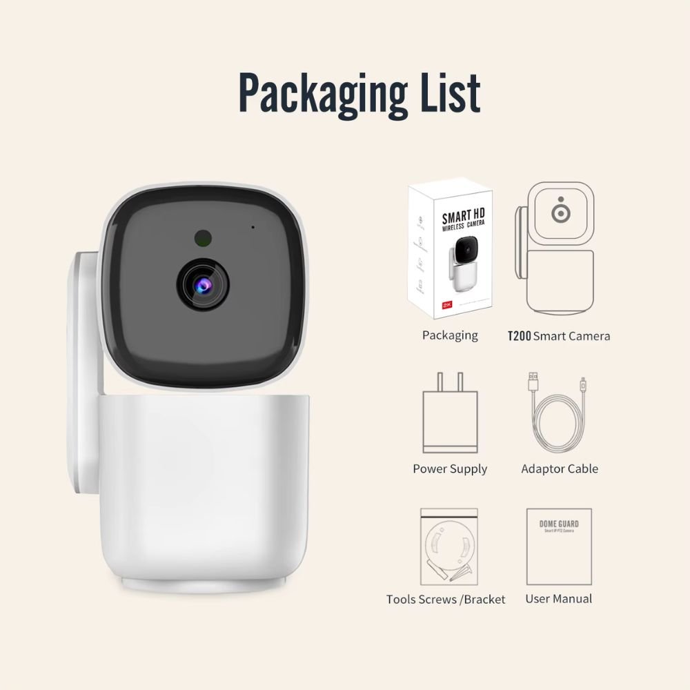 HomeGuard™ Smart HD Security Camera