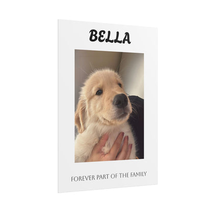 Personalized Pet Photo Poster