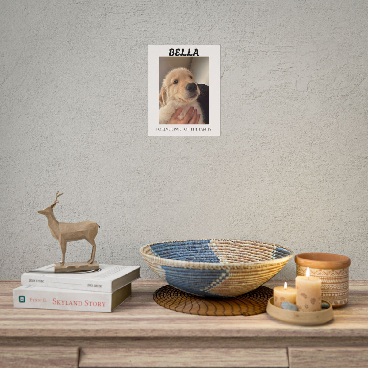 Personalized Pet Photo Poster