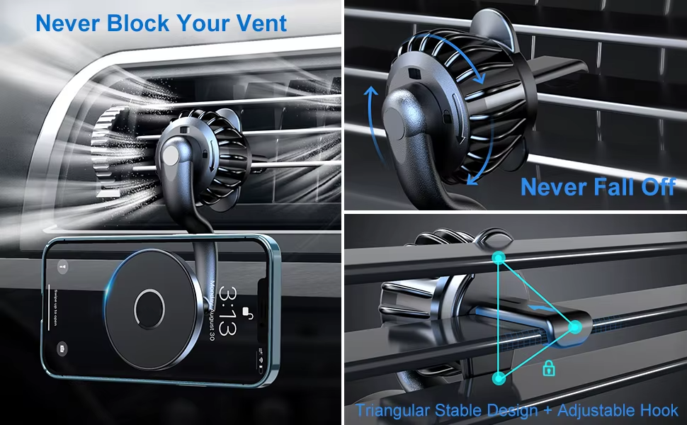 MagDrive™ 360° Magnetic Car Phone Mount