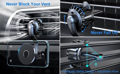 MagDrive™ 360° Magnetic Car Phone Mount
