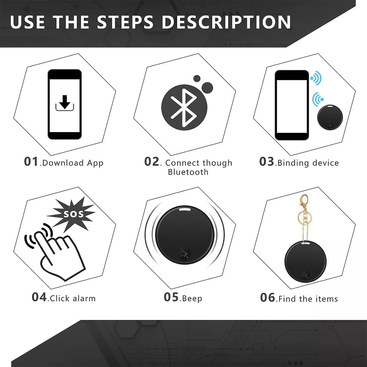 FindMate™ Bluetooth Item Tracker