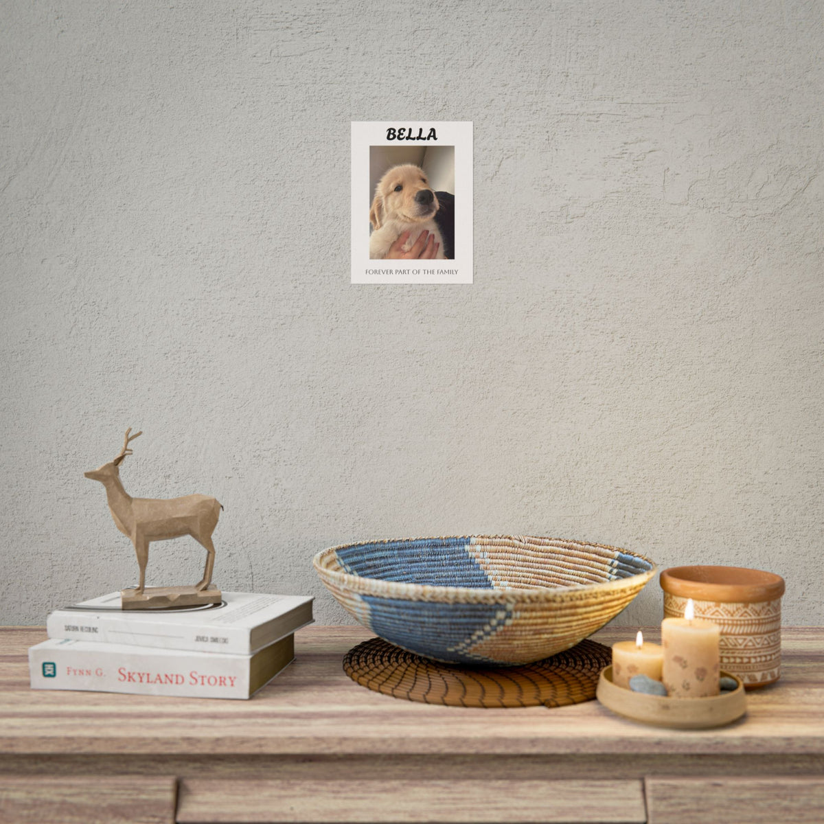 Personalized Pet Photo Poster